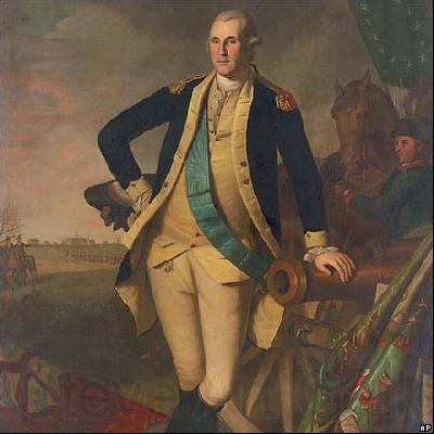 Charles Willson Peale George Washington at Princeton Spain oil painting art